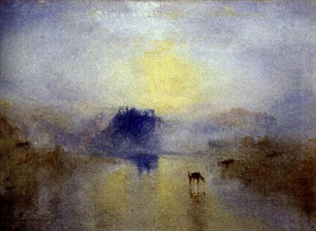 Joseph Mallord William Turner Norham Castle, Sunrise Sweden oil painting art